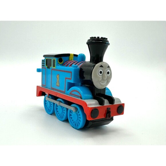 2007 Imperial Toys Thomas The Tank Engine Train 4.5" Blue Plastic Whistle Toy - Picture 1 of 7